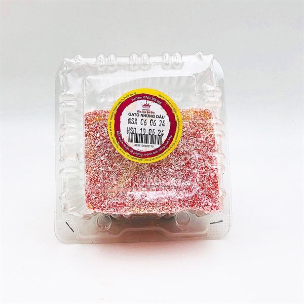 Gato nhúng dâu BNSG 100g