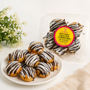 Bánh Donut socola mini BNSG 80g
