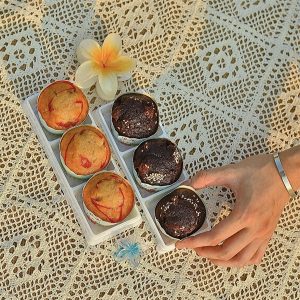 Muffin vani / socola BNSG 160g ( Hộp 3 cái)