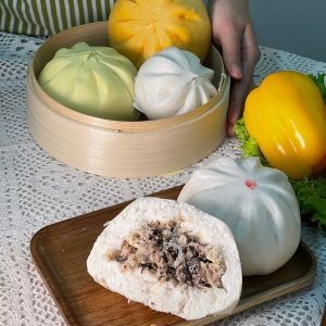 B&aacute;nh bao thịt heo truyền thống ARILAH 70g (8 c&aacute;i/ g&oacute;i)
